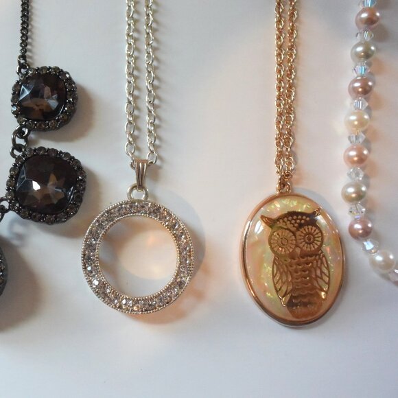 10 Fashion Necklaces No Duplicates LIKE NEW - Picture 7 of 9